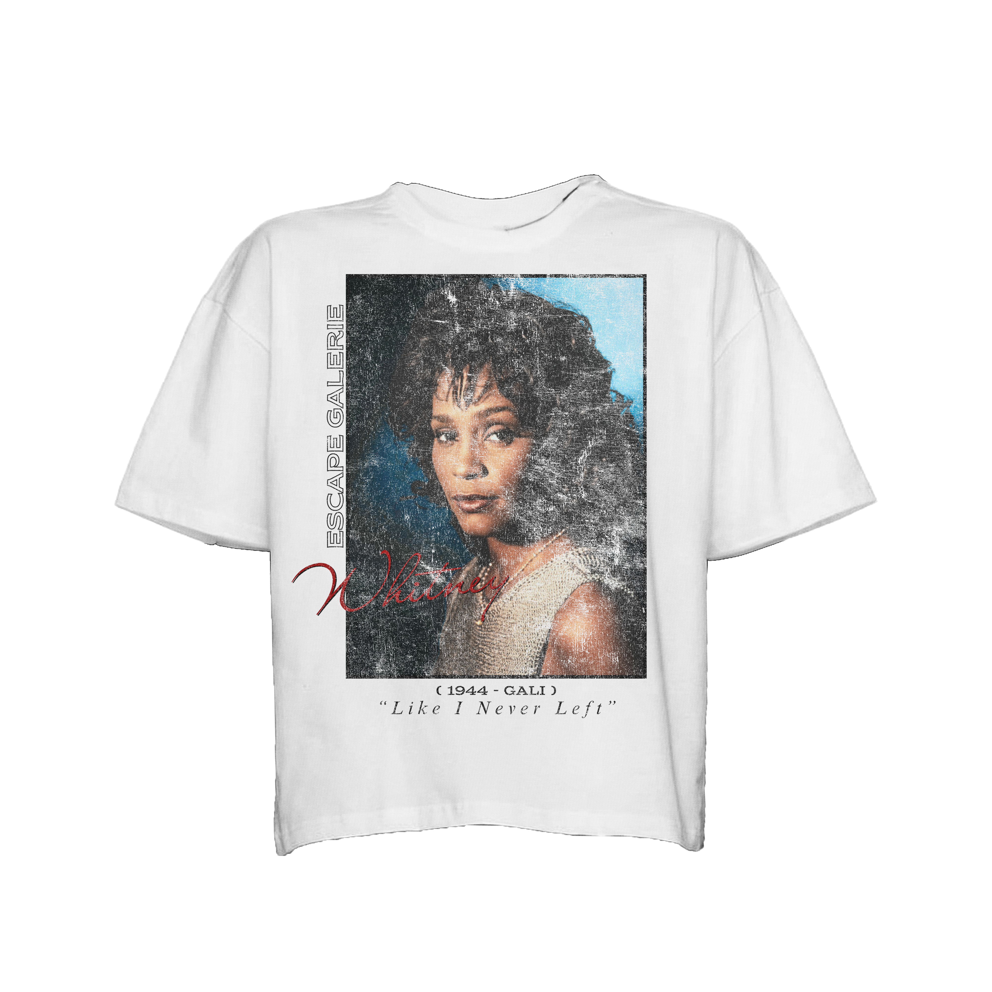 Whitney Never Left Tee (White)