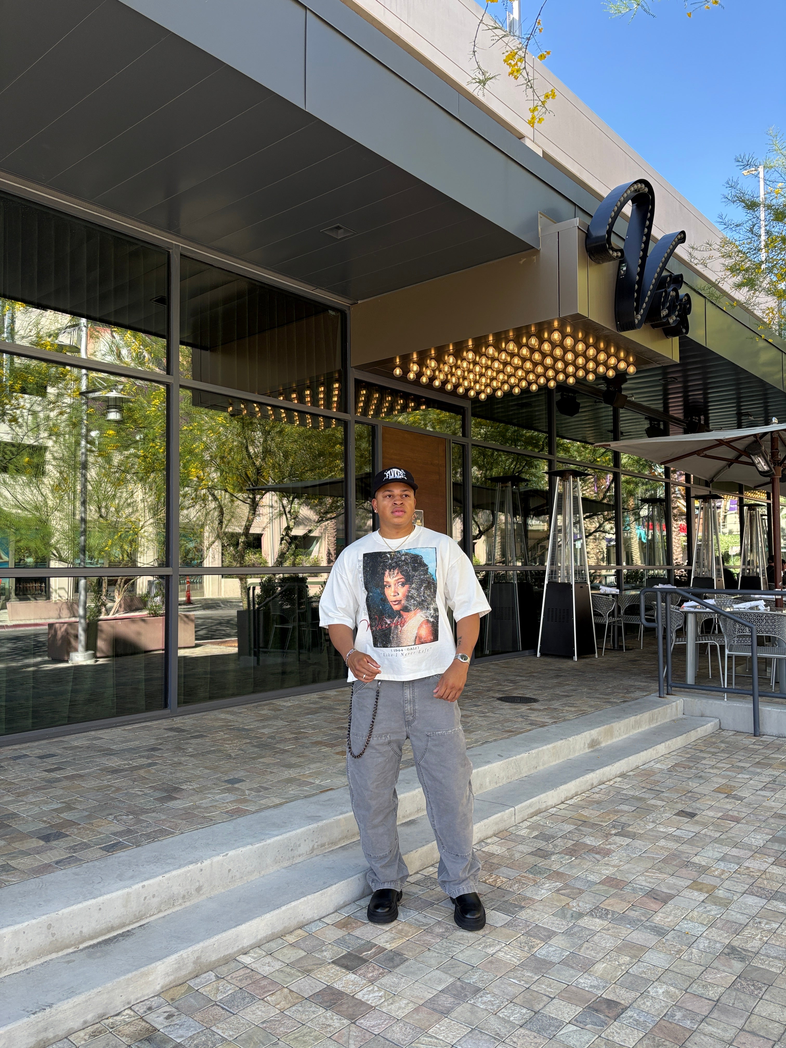 Whitney Never Left Tee (White)