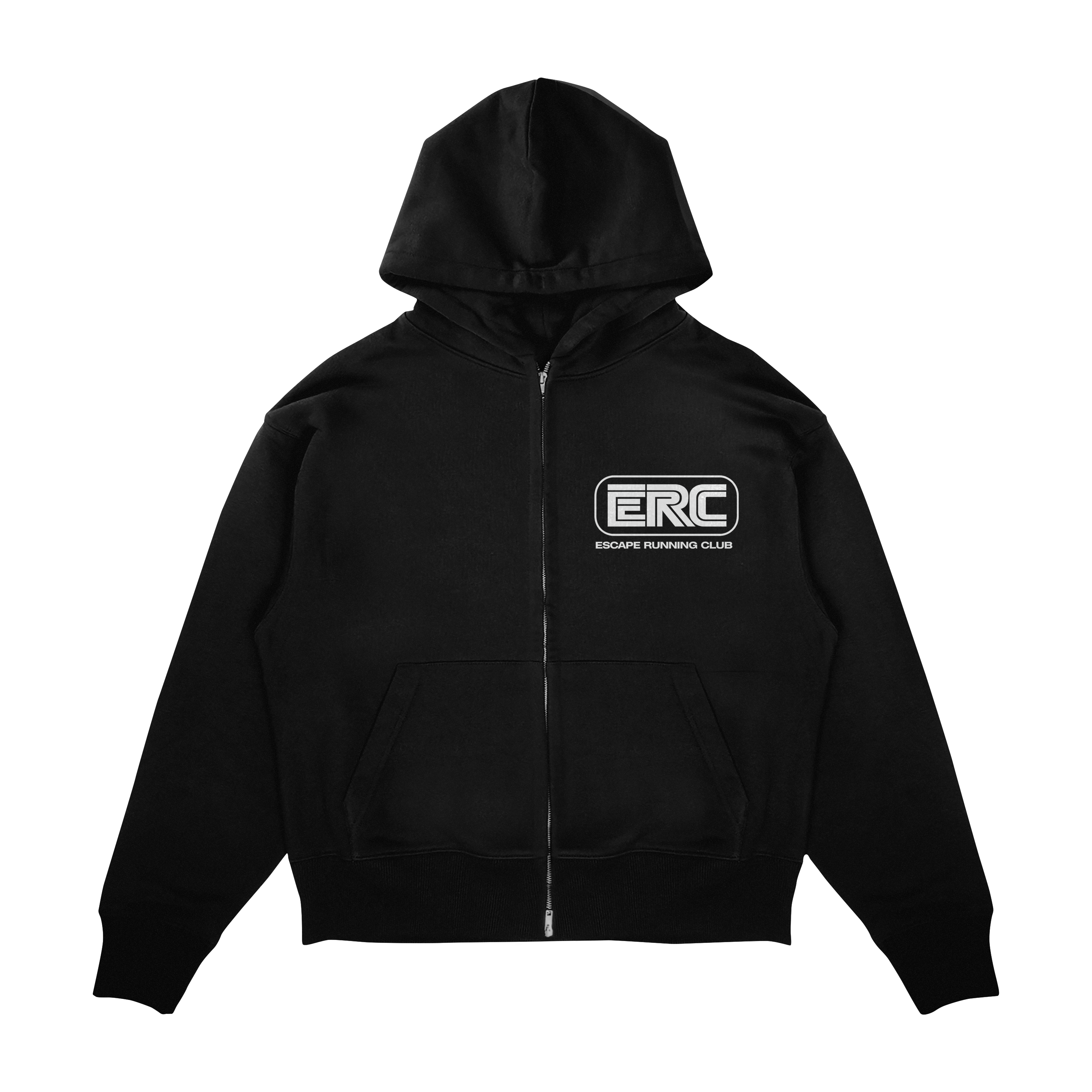Run Club Zip-Up (Black)
