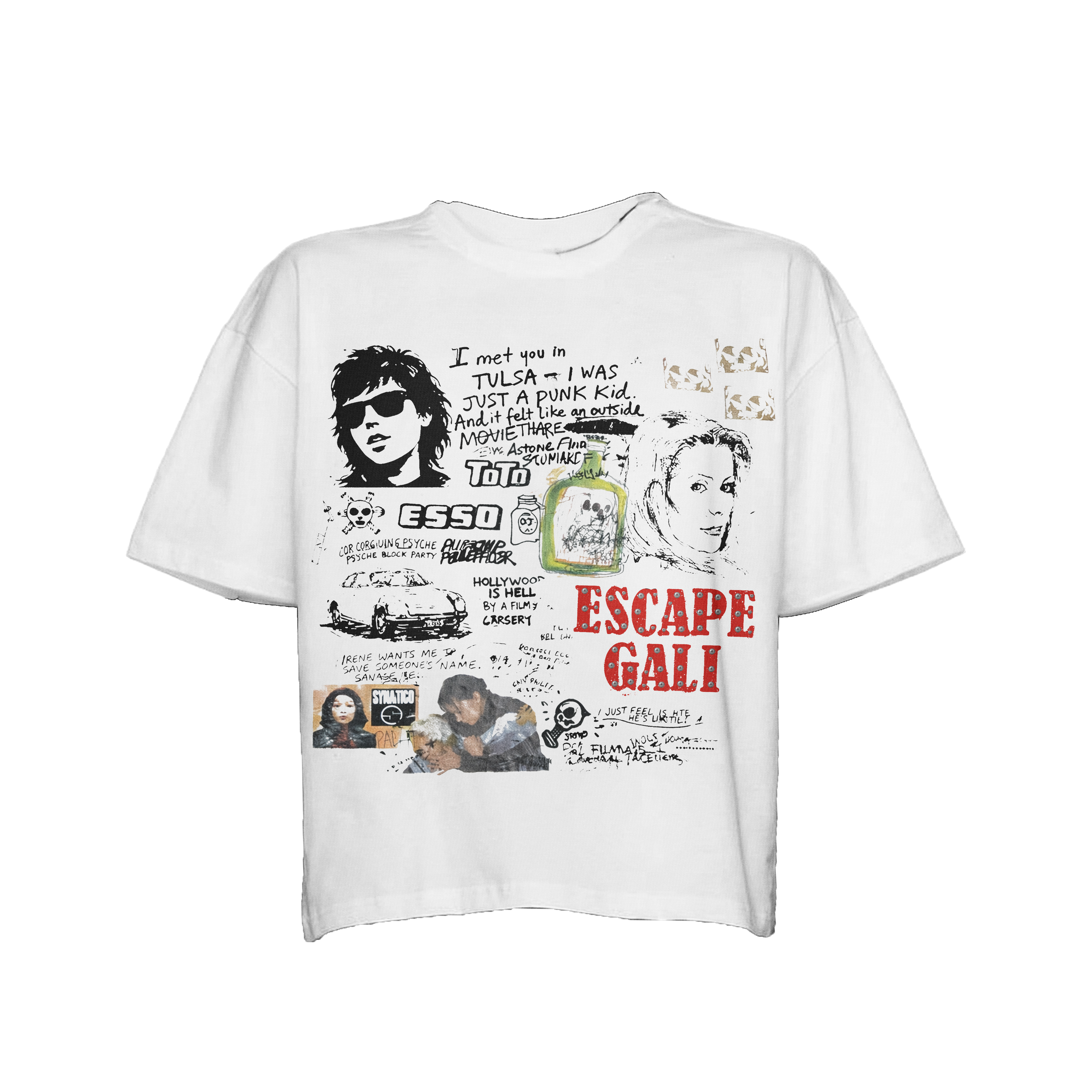 Lost Files Tee (White)